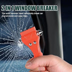 3PCS Car Safety Hammer Set, Window Breaker Seatbelt Cutter, Car Window Glass Hammer Breaker and Seat Belt Cutter Escape Tool 