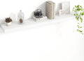 48 Inch Floating Shelves, 8 Inch Deep Floating Shelves for Wall, Hanging Shelf with Invisible Brackets, Deep Shelves for Bath