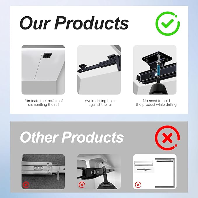 Pull Out Closet Valet Rods with LED Lighting, Adjustable Heavy Duty Steel Clothes Storage Hanger Rail, Sliding Top Mounted Wa