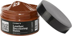 Clyde's™ Recoloring Balm | Non-Toxic Material Dye & Restorer for Furniture, Car Seats, & More | 23 Colors (Medium Brown, 100M