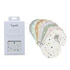 3 Sprouts Baby Closet Dividers 8-Piece Set Newborn to 2T - Double-Sided Organizer for Nursery Clothing Storage - Terrazzo