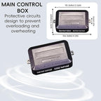 LCD Parking Sensor Kit - Displays Data on Original Screen, Easy Rear Installation, Compatible with CVBS Cameras (Not for AHD)
