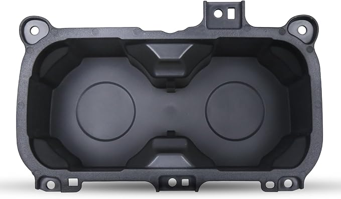 Kyostar Oversized Cup Holder for Toyota Tacoma 2016-2023, ABS Plastic Cup Holder Replacement, Black