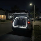 LED Trunk Light Strip Compatible with 2015-2025 Toyota Sienna, Easy to Install, Waterproof, Flexible Silicone recessed Trunk Light, White