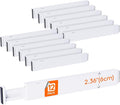 Lifewit 12 Pack 2.36" High Drawer Dividers 40-56cm/16-22 Adjustable Drawer Organizer for Clothes/Utensils, Expandable Drawer 