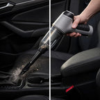 GajetNest Handheld Mini Portable Compact Car Vacuum Cleaner & Blower 3-in-1 with HEPA Filter, Lightweight Design, 25-Minute R