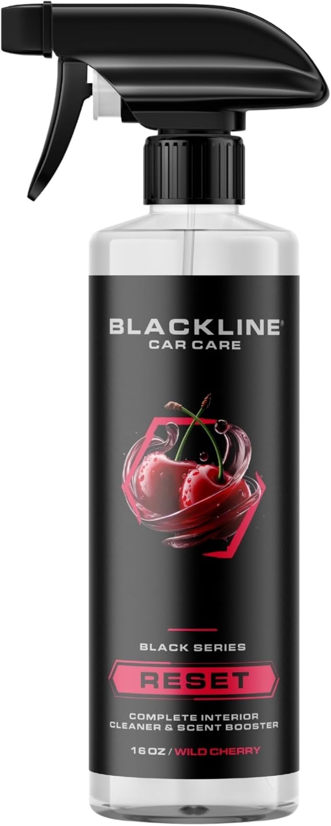 Blackline Luxury Scented Interior Cleaner Reset Deep Cleans & Deodorizes All Surfaces, pH-Neutral High-Foam Formula, Long-Las