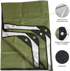 Arcturus Insulated Tarp, Reusable Heavy Duty Thermal Survival Blanket – 60x82in, Reflects 90% Body Heat, Waterproof, Windproo