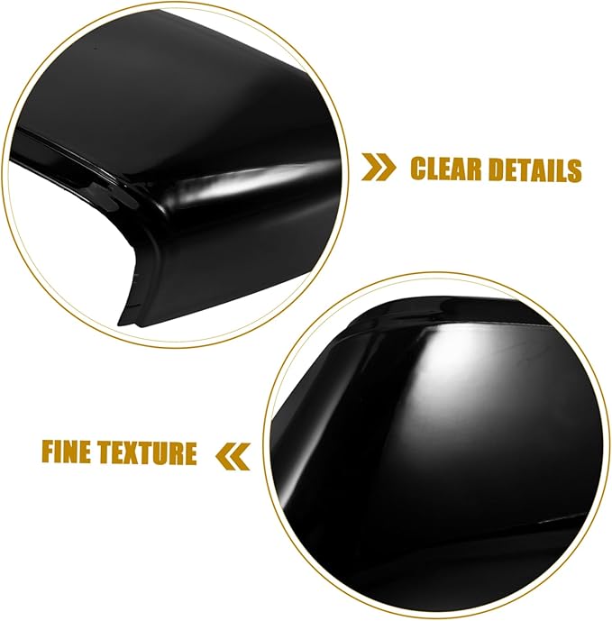 Ciieeo Car Rear View Mirror Cover Right Side Auto Mirror Cap for and More Stylish Replacement for Enhanced Vehicle Aesthetics