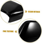 Ciieeo Car Rear View Mirror Cover Right Side Auto Mirror Cap for and More Stylish Replacement for Enhanced Vehicle Aesthetics