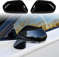 CKE Compatible with Toyota Camry 2026 2025 2024 2023 2022 2021 2020 2019 2018 Accessories Car Exterior Door Side Rearview Mirror Guard Cover Trim Caps -Glossy Black