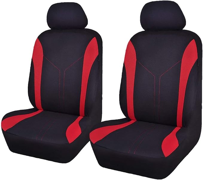 Flying Banner Car Seat Covers Front Seats and Rear Bench Mesh Fabric Rear Bench Split Polyester Cover Easy Installation SUV C