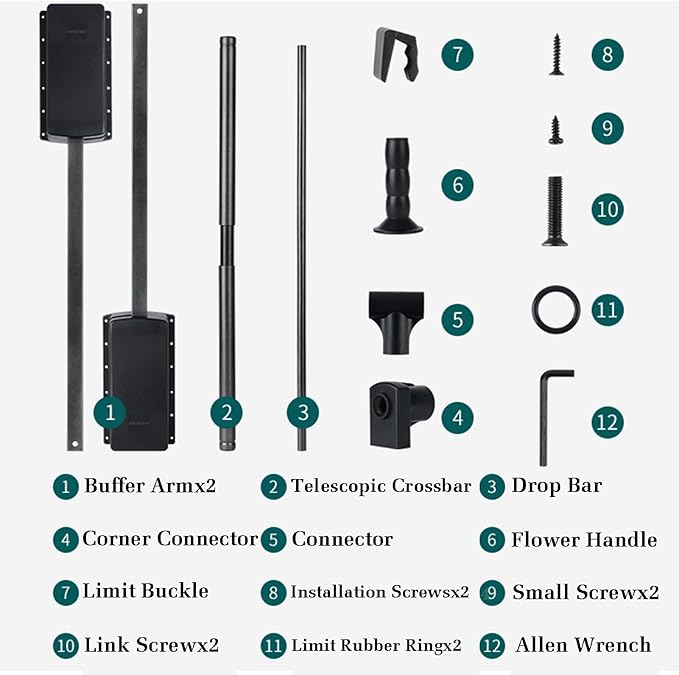 Pull Down Clothes Rail,Extendable Wardrobe Rod,Heavy Duty Hanger,Adjustable Telescopic Lift Rod,for Hanging Clothes Wardrobe,