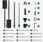 Pull Down Clothes Rail,Extendable Wardrobe Rod,Heavy Duty Hanger,Adjustable Telescopic Lift Rod,for Hanging Clothes Wardrobe,