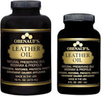 Obenauf's Leather Oil - Leather Conditioner (8oz) - Restore and Protect Leather Boots, Jackets, Purses as Well as Car Leather