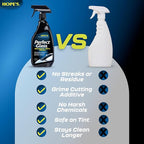 HOPE'S Perfect Glass Automotive Glass Cleaner - Streak-Free, Tint Safe Car Cleaner for Glass, Acrylic, Windows, Mirrors, Wind
