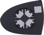 TRQ Passenger Side Mirror Glass with Backing Plate Snap On Clear Compatible with 2011-2016 Kia Sportage KI1325112