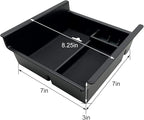 JOJOMARK Compatible with Toyota 4Runner Accessories Center Console Tray Organizer Armrest Box Storage Fit for 4Runner 2010-2019 2020 2021 2022 2023 2024 (Console Organizer)