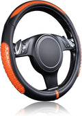 Flying Banner car Steering Wheel Cover Gel Massage Velvet Cool Warm Universal Size 15 inches SUV Truck Anti Slip Odorless Sum