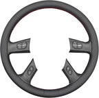 MEWANT Steering Wheel Cover for Chevy Silverado 1500/2500 / 3500 2003-2006 / Silverado 1500 2500HD 3500 Classic/Trailblazer Hand-Stitched Microfiber Leather Steering Wheel Wrap