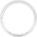 MECCANIXITY Aluminum Lazy Susan 14 Inch Turntable Ring Large Bearing Metal Rotating Turntable Bearings Swivel Plate Hardware 