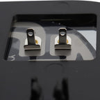 TRQ Passenger Side Mirror Glass Heated Convex Snap On Compatible with 2017-2022 Kia Sportage KI1325124