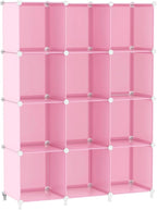 AWTATOS Cube Storage Organizer Protable Closet Organizers and Storage for Kids DIY Stackable 12 Cube Storage Shelves Clothes 