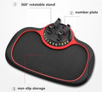 Multifunction Car Anti-Slip Mat Auto Phone Holder, Car Phone Mount Silicone Car Pad Mat, Universal Multifunction Car Dashboar