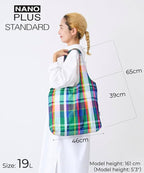 Compact Reusable Grocery Tote Bag – Lightweight, Foldable & Packable Shopping Bag for Travel