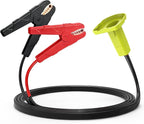 Jumper Cables Adapter Compatible with Ryobi 18V Battery, 8AWG 5.9FT Portable Battery Jump Starter for Starting Car Light Vehicles