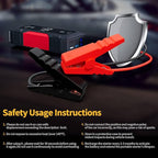 H50 Jump Starter - 5000A Jump Starter Battery Pack for Up to 10.0L Gas and 8.0L Diesel Engines 12V Car Battery Jumper