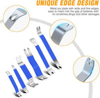 GOOACC 11PCS Trim Removal Tool Kit, Metal & Nylon Pry Tools Set for Car Door Panel, Dashboard, Audio, Clips, Fastener Remover