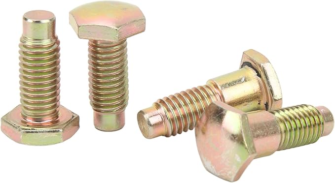 4PCS Car Seat Belt Bolts, 13/16in Floor Pan Mounting Attachment Bolts Bow Tie, Head Reliable Performance INL10528 for A F X B‑Body