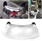 Motorcycle Blind Spot Rear Mirror Motorcycle Wide Angle Rear View Mirror 180° 180 Degree Motorcycle Safety Mirror For Motorcycle Windshield