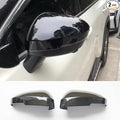New 2pcs Door Exterior Rearview Mirror Cover Cap Trim for Nissan Rogue Mitsubishi Outlander 2022 2023 2024 (Glossy Black)