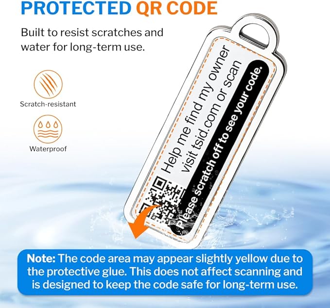 Forge Lost and Found Luggage Tags, Global Luggage Tracking Tag, WorldTracer Compatible, Travel Sentry Powered Baggage ID Syst