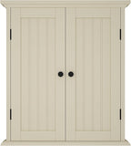 ChooChoo Bathroom Wall Cabinet, Over The Toilet Space Saver Storage Cabinet, Medicine Cabinet with 2 Door and Adjustable Shel