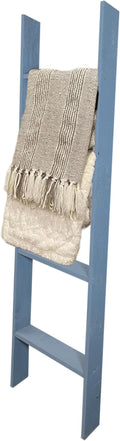 BARNWOODUSA Throw Blanket Ladder – Fully Assembled Reclaimed Wood – Rustic Decorative Ladder for Towels, Quilts, & More – Per