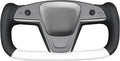 MEWANT Hand Stitched Tesla Model S Yoke Steering Wheel Cover Wrap for Tesla Model S 2021-2023 / Model X 2021-2023 Tesla Yoke Steering Wheel Accessories