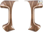 Steering Wheel Trim Cover Compatible with Chevy Silverado/Tahoe/Suburban/Avalanche/Escalade/GMC-Yukon/GMC-Sierra 2007-2013, Wood Grain