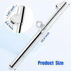 2-Pack Dual Head Tire Pressure Gauge – Heavy Duty 10-150 PSI Air Pressure Gauge with Stainless Steel Body, Metal Nozzle & Durable Plated Brass – for Cars, Trucks, Bikes, RVs & Vehicles