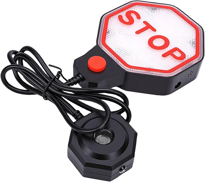 Qinlorgo Garage Parking Sensor, Adjustable Garage Parking Aid, Red Yellow Green LED Display with Set Stop Distance 6in-6ft, Ideal for Car, SUV & Pickup