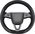 MEWANT DIY Stitching Steering Wheel Cover Wrap for Tesla Model 3 Highland 2023-2025/Model Y 2025 Highland for Tesla Model 3/Model Y Accessories(3D Style)