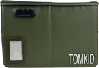 TOMKID Fireproof Document Box, Fire Proof Safe Box for Home Document Organizer with Lock, Fire Organizer Office Storage Cabin