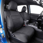 EKR Tacoma Front Car Seat Covers for Toyota Tacoma 2012 2013 2014 2015 (Regular Seats) Custom Neoprene Truck Seat Cover - Fro