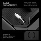 Spigen Center Console Organizer Tray Designed for Tesla Cybertruck Accessories 2026/2025/2024/2023 (Top) (Carbon Edition)