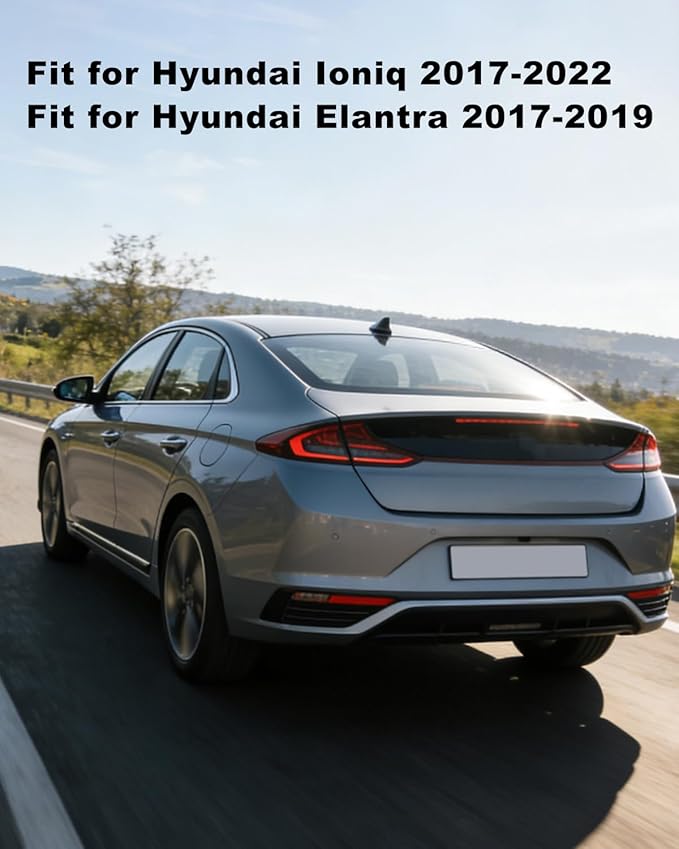 Heated Mirror Glass Passenger Side Fit for Hyundai Ioniq 2017-2022 Elantra 2017-2019, Blind Spot Detection Mirror Glass Repla