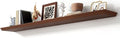 Axeman 70.8 Inch Floating Shelves for Wall, 9.3" Deep Crown Molding Wood Display Shelf with Heavy Duty Invisible Brackets for