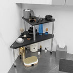 Weenson Bathroom Counter Organizer Over Sink for Toiletries, Makeup, Kitchen Countertop Organizer Spice Rack for Salt, 2-Tier