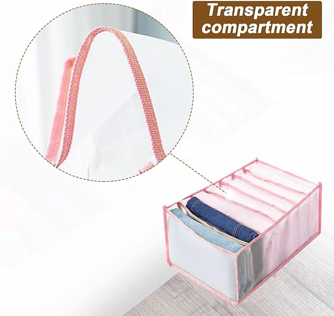 3PCS Wardrobe Clothes Organizer - Foldable Closet Drawer Organizer for Clothes, Portable Closet Organizers and Storage Bins, 